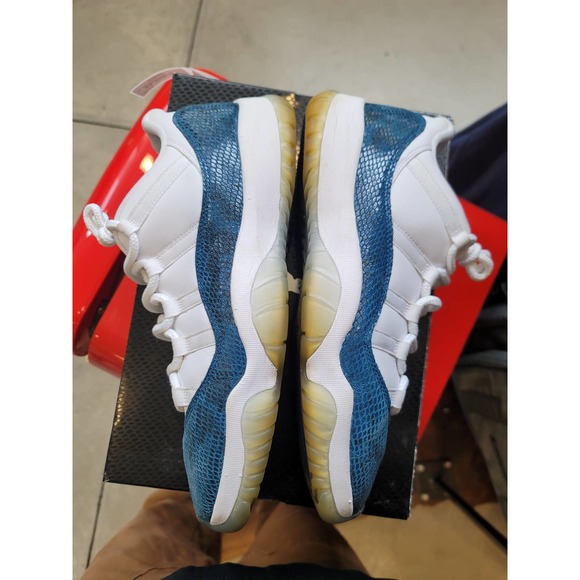 jordan 11 low blue snake size 12 - Picture 8 of 10